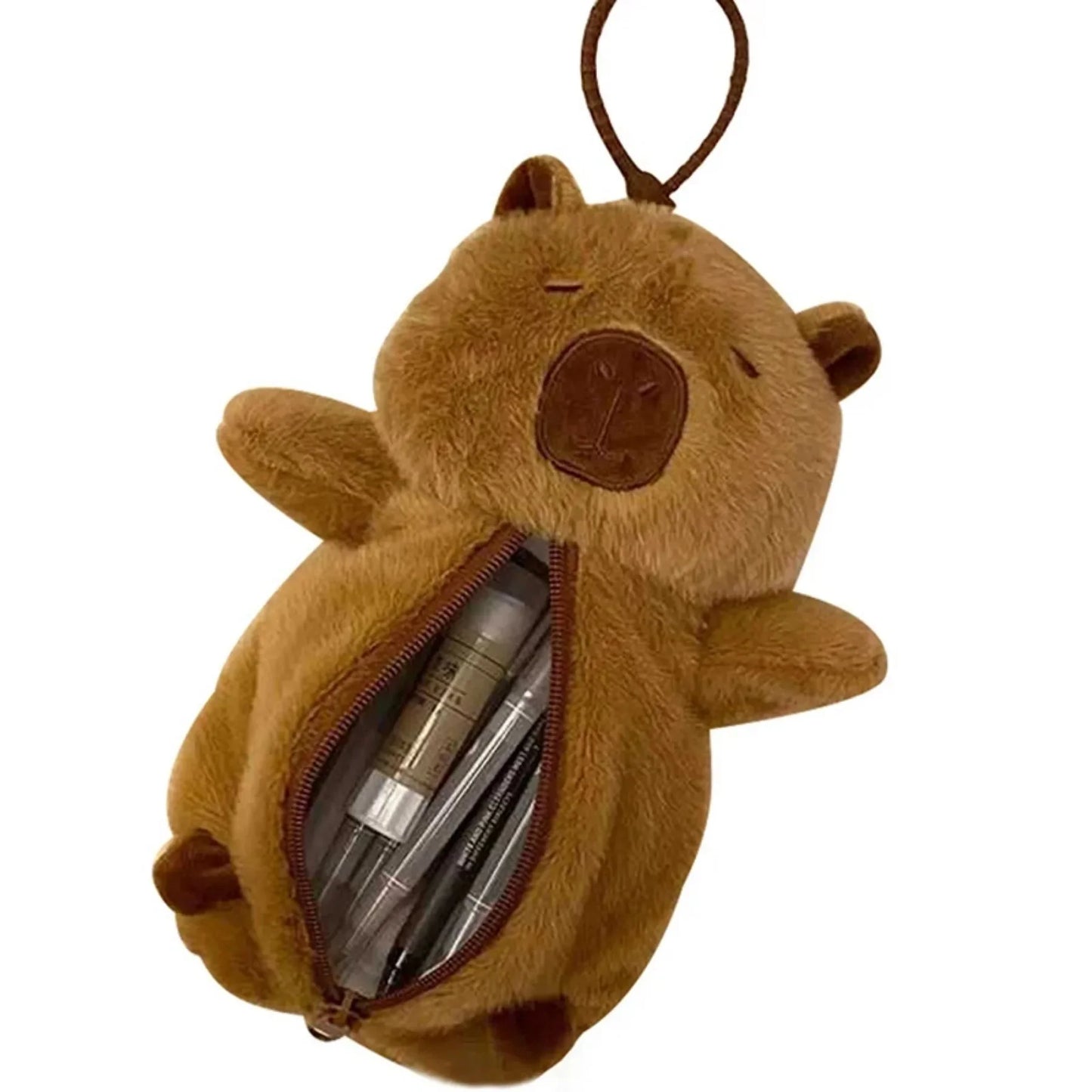 Creative Plush Capybara Pencil Case