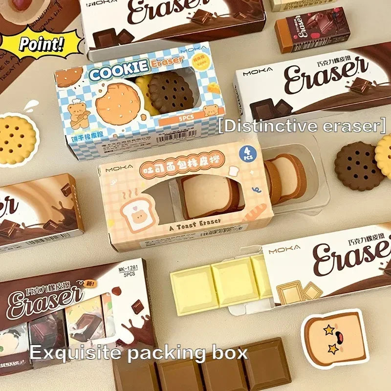 Fun Snack Eraser