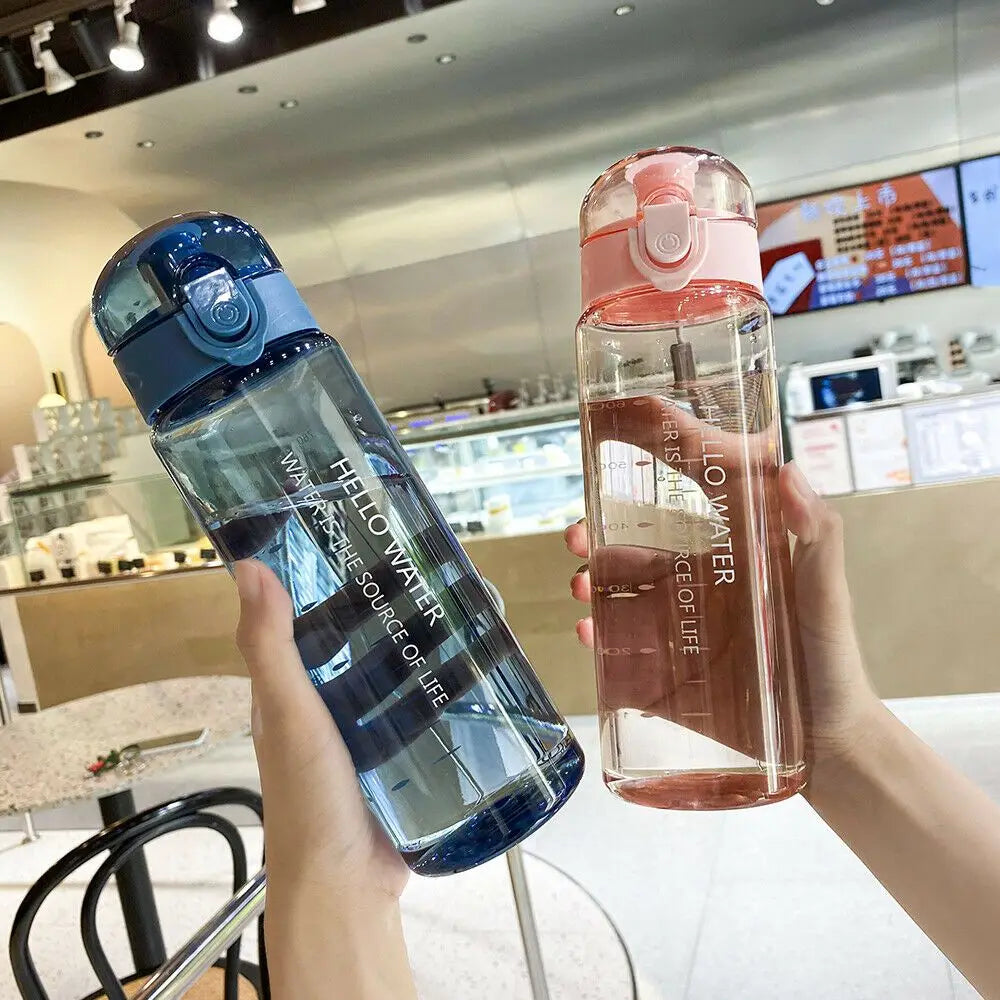 Transparent/Frosted Water Bottle