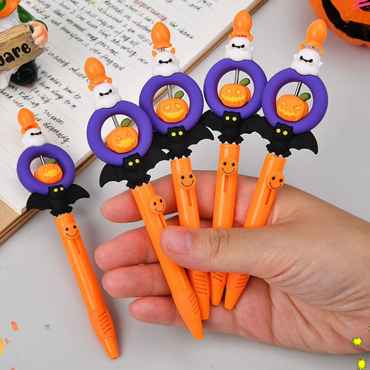 24 Halloween Beaded Pens