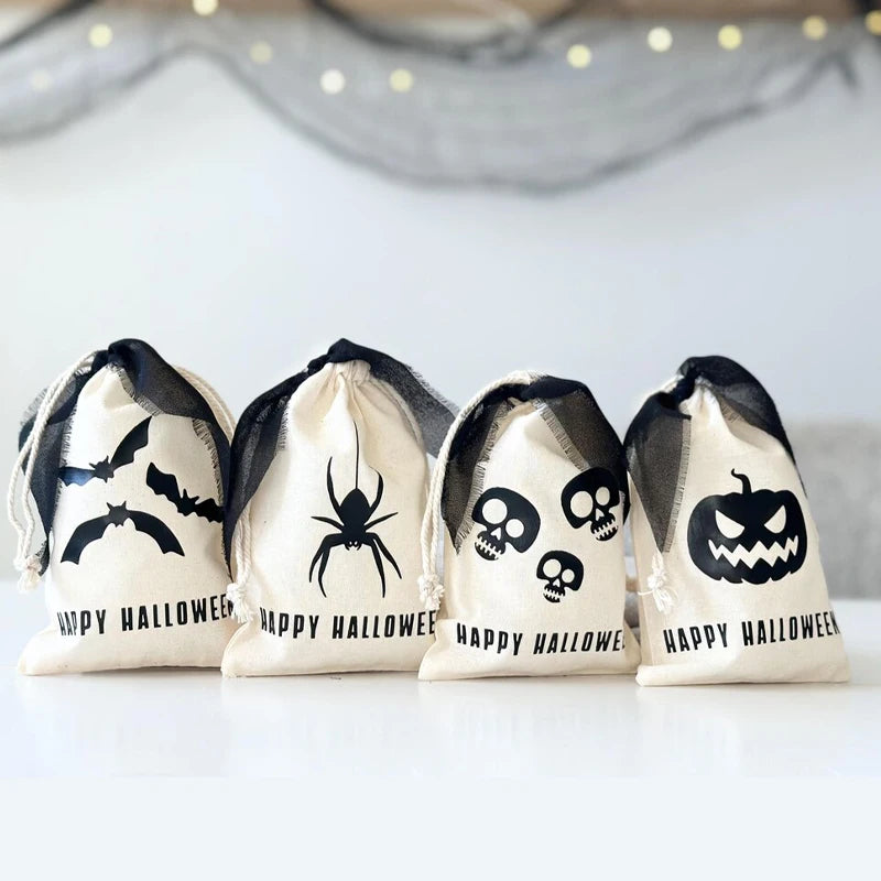 4 Halloween Favour bags