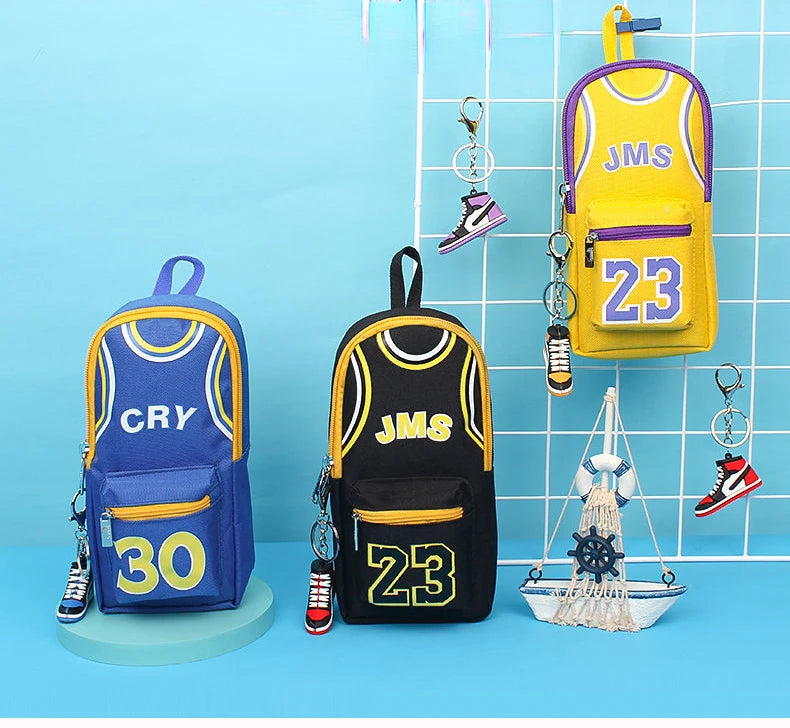 Basketball Waterproof Pencil Case