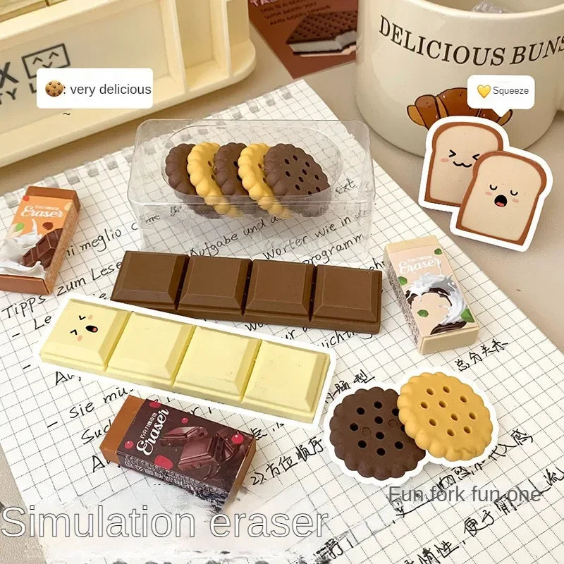 Fun Snack Eraser