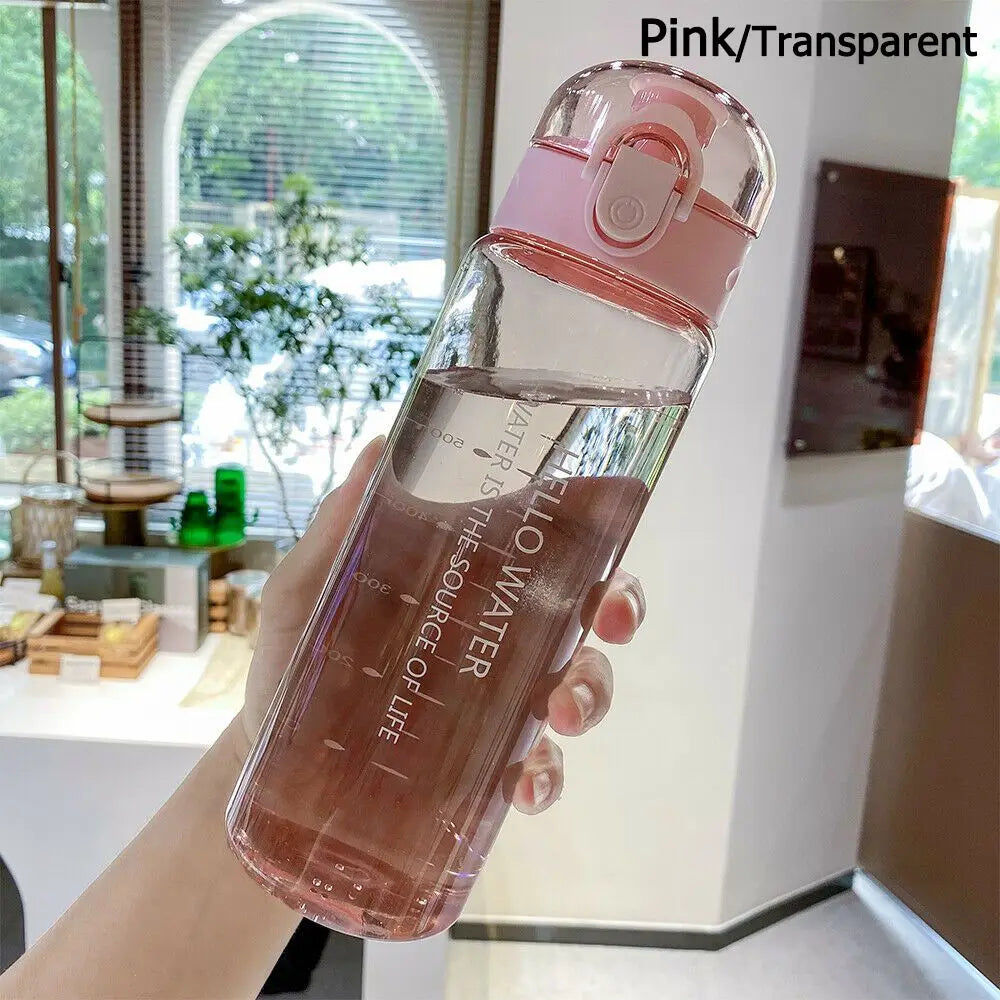 Transparent/Frosted Water Bottle