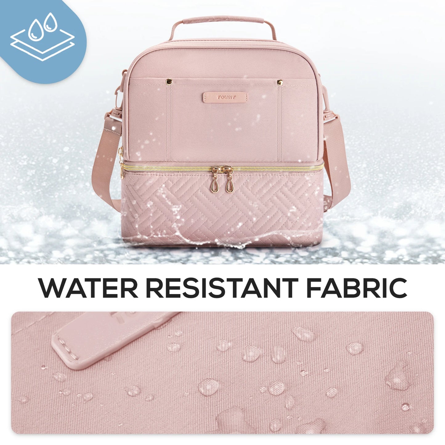 Double Layer Lunch Bag