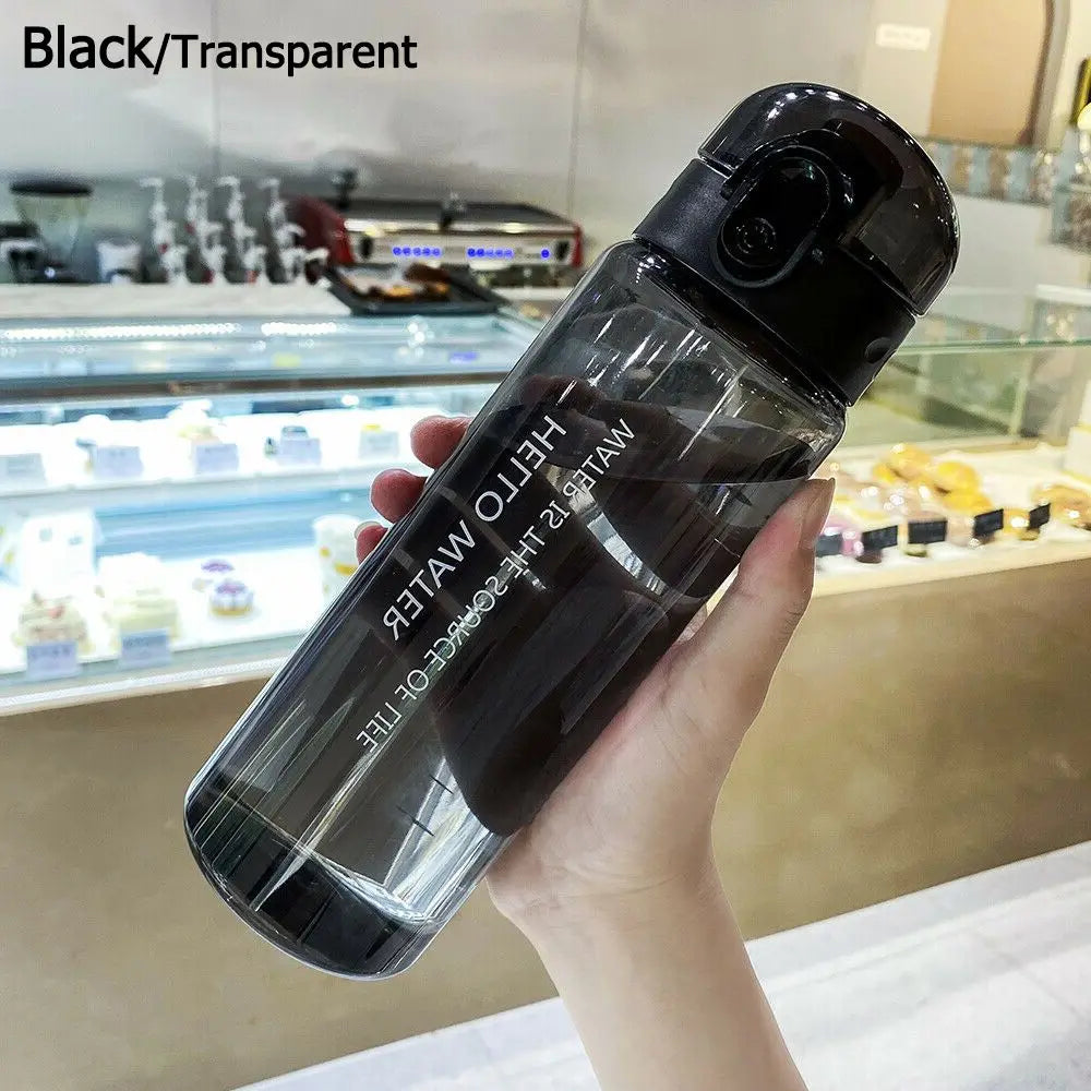 Transparent/Frosted Water Bottle