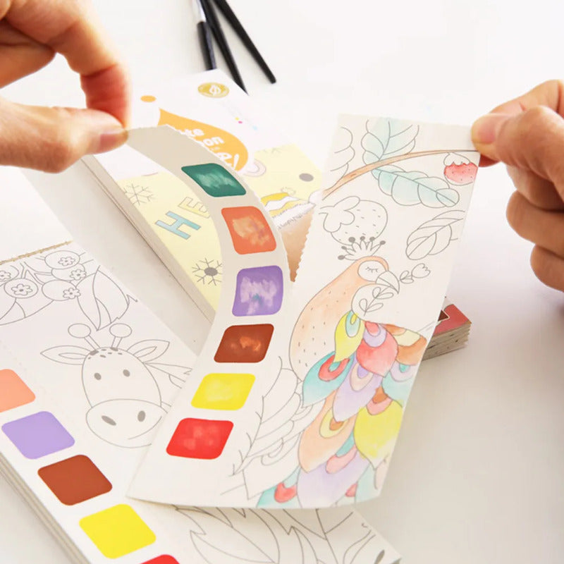 Portable Watercolour Painting Book